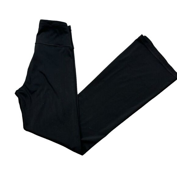 Ladies Victoria’s Secret On Point Live Black V Front Yoga‎ Pants Wide Leg Small - Picture 4 of 12